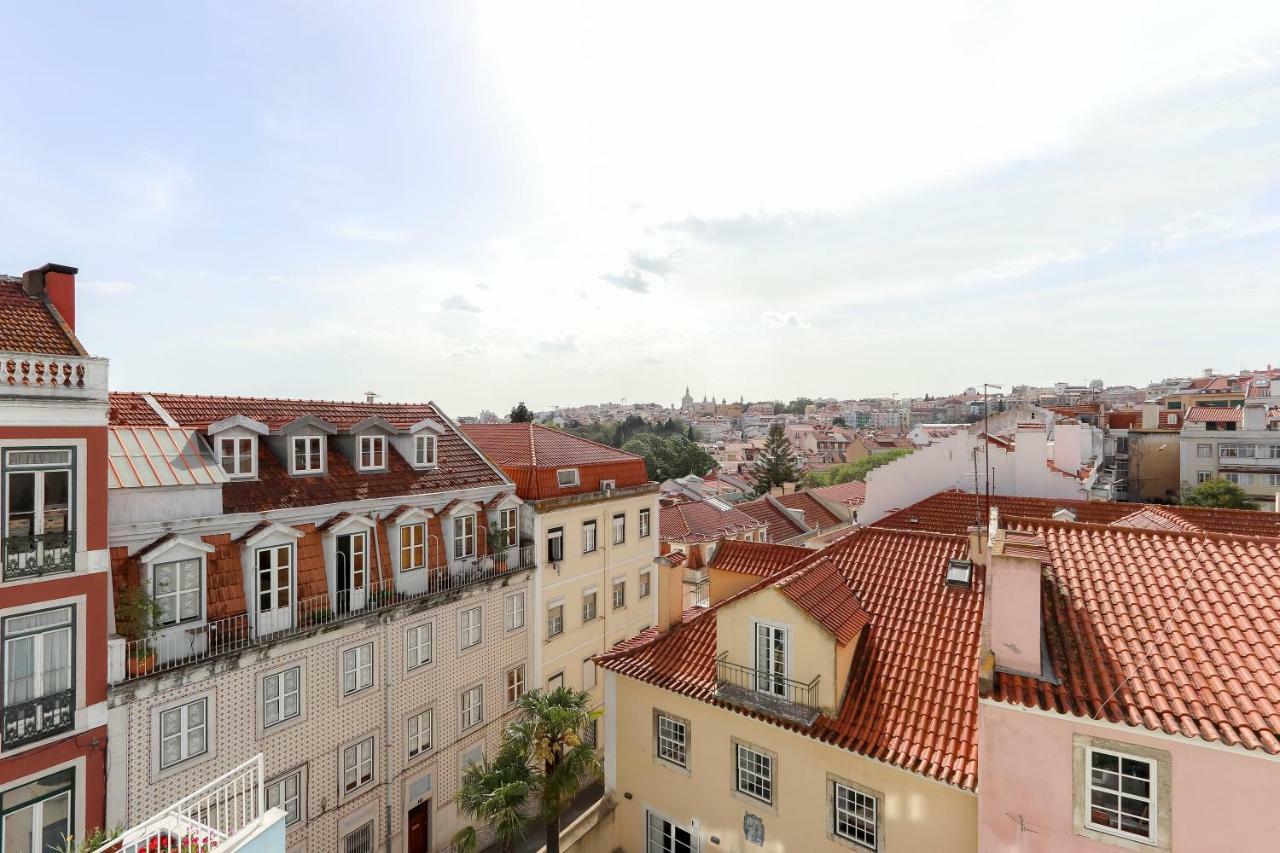 Ferienwohnung Principe Real T.M. Flat Charming View Lissabon Exterior foto